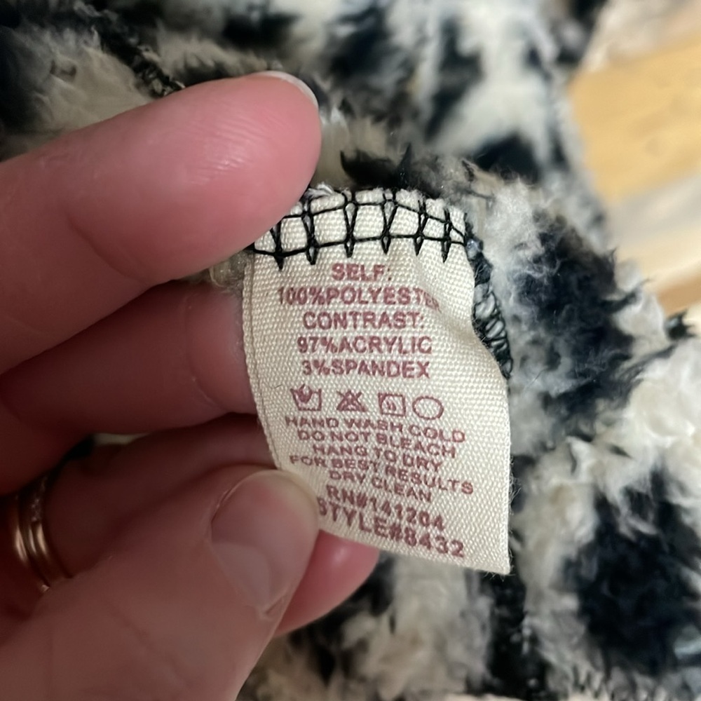 Hem & Thread One Size Cheetah Print Teddy Bear Ho… - image 5